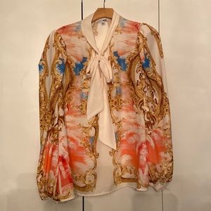 Beautiful pastel printer blouse NEW! ❤️